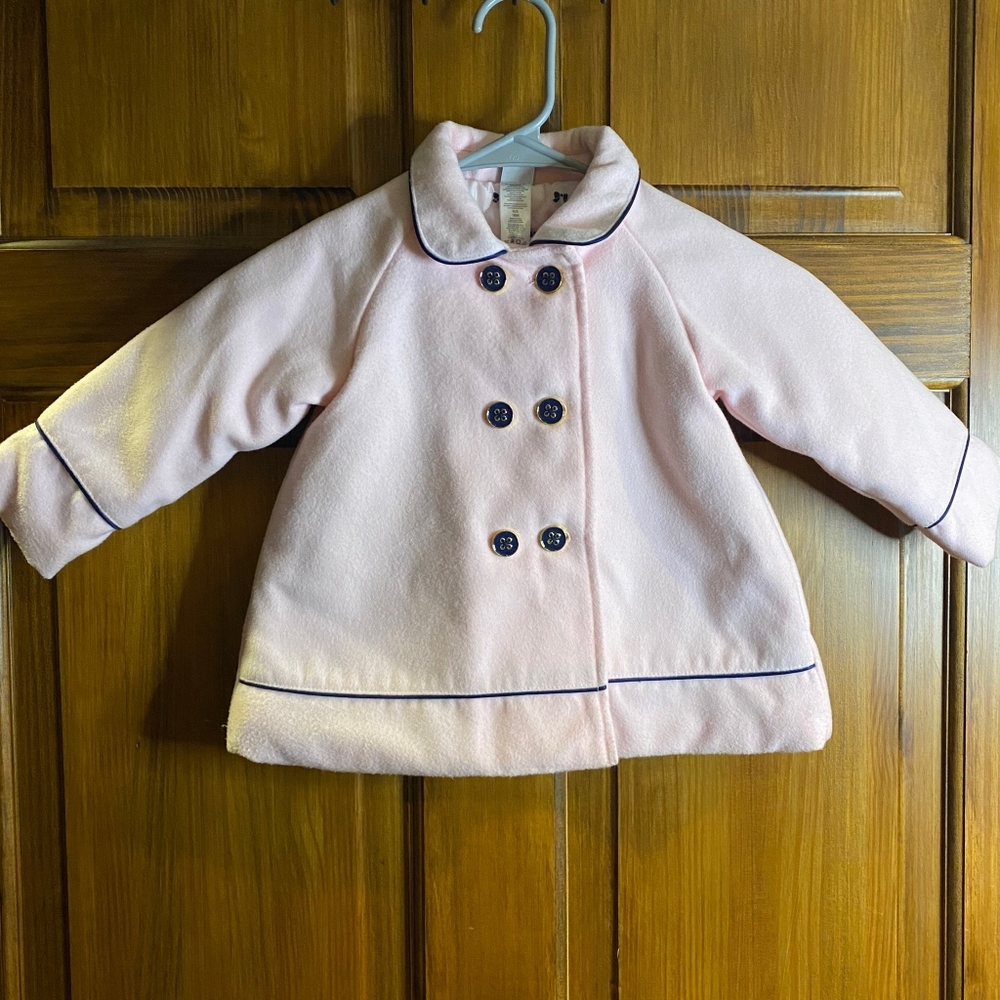 Little Me baby pea coat